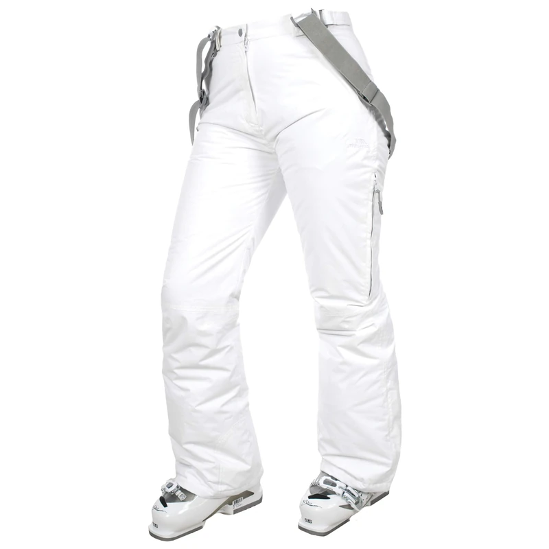 Trespass Women's Ski Trousers, White, Large, Small