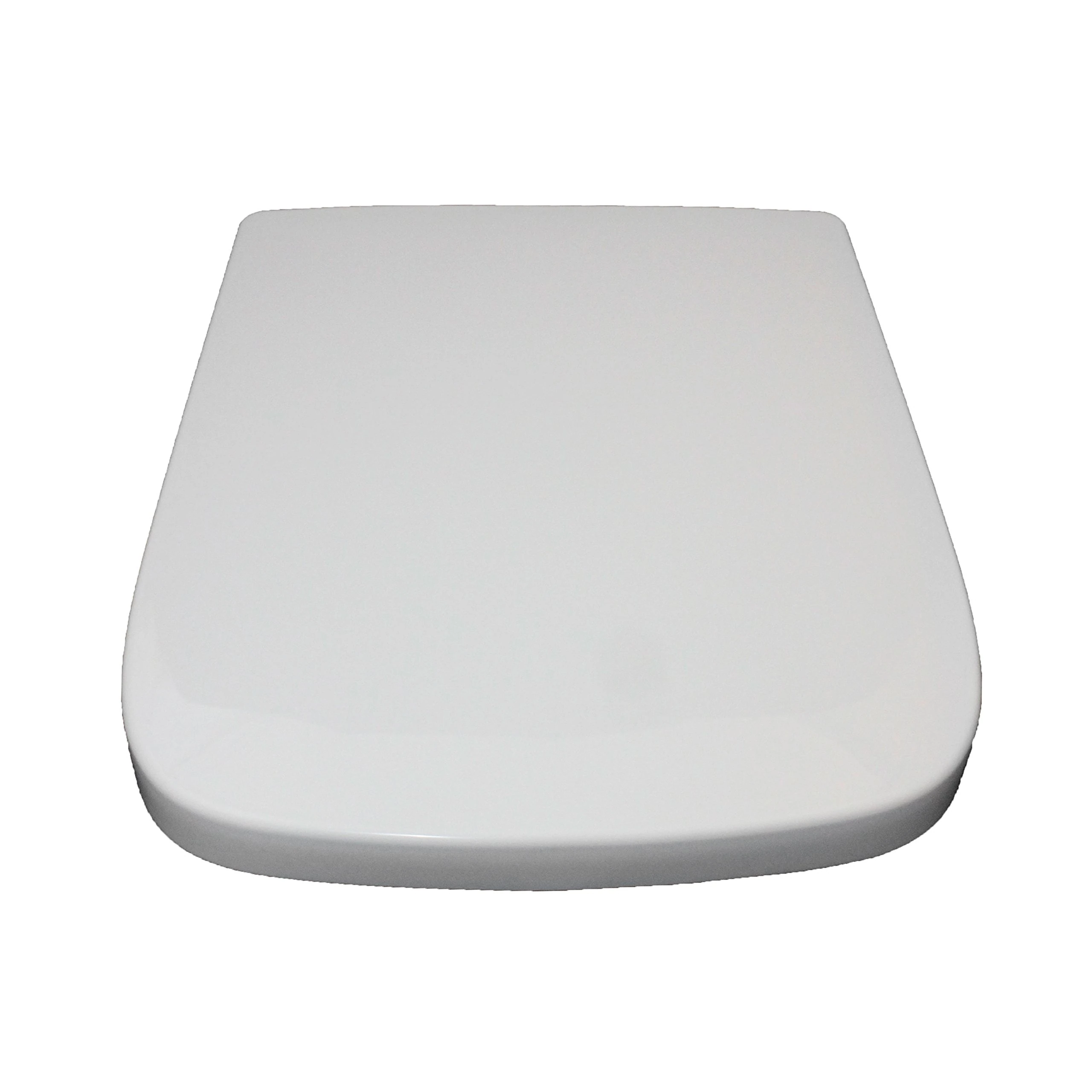 Essential Shopping Sqaure Shape White Soft Close Quick Release Kartell Toilet Seat Bottom Fix with Fittings