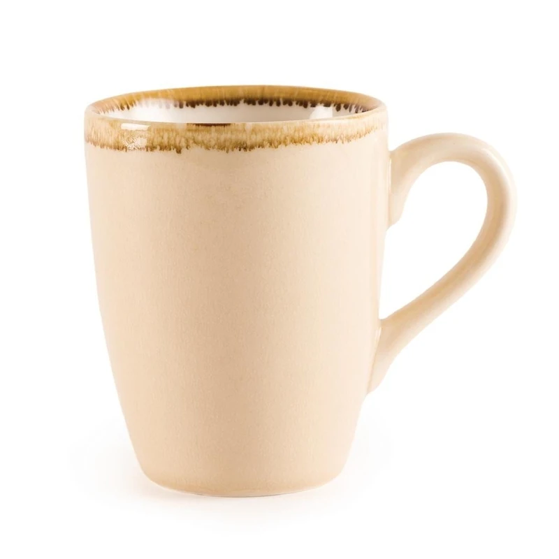 Olympia Kiln GP334 Mug Sandstone, 340 mL (Pack of 6)