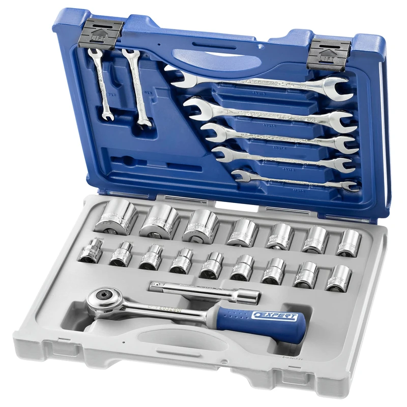 'EXPERT E032937 Socket Set 1/2 – 25 Pieces)