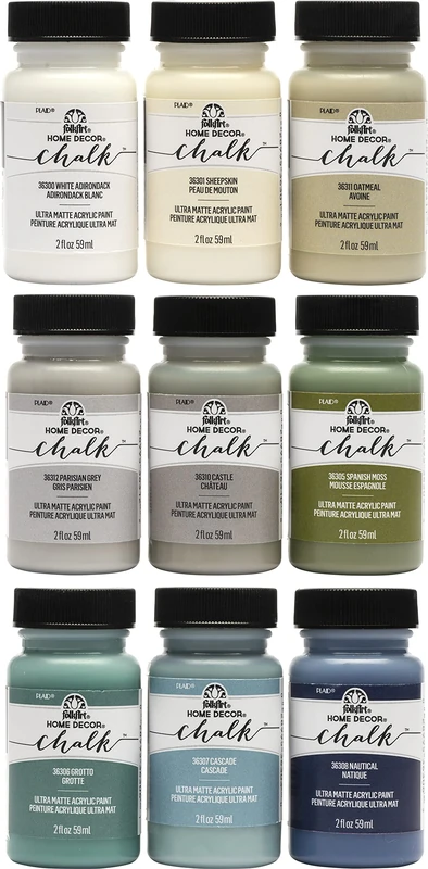FolkArt Chalk Paint Set (2 Ounce), PROMOFAHDC, Multi, 2 oz - Image 1