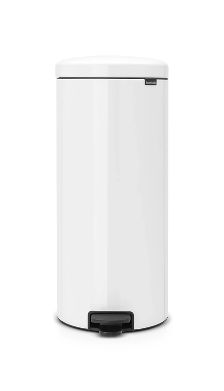 Brabantia 111785 Pedal Bin newIcon with Plastic Inner Bucket, 30 Litre - White
