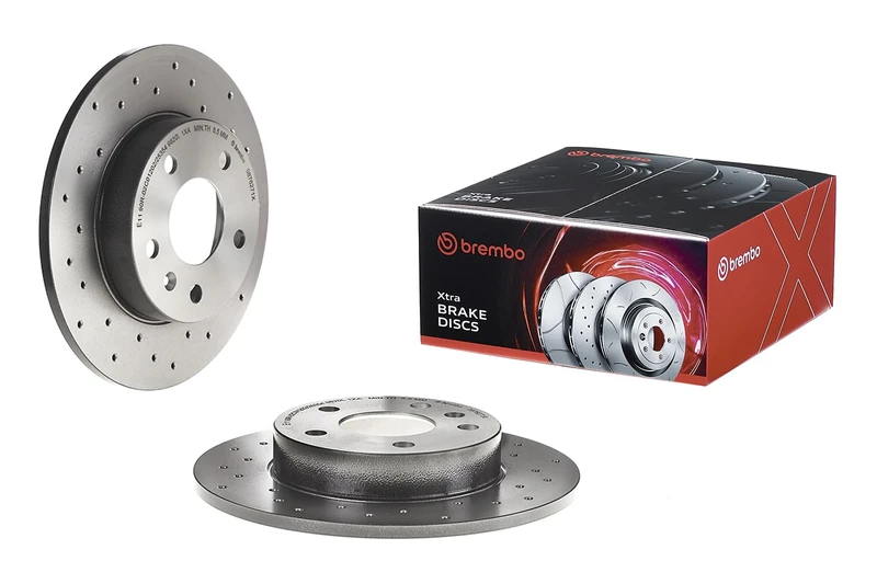 BREMBO 08.7627.1X Brake Disc Rotors