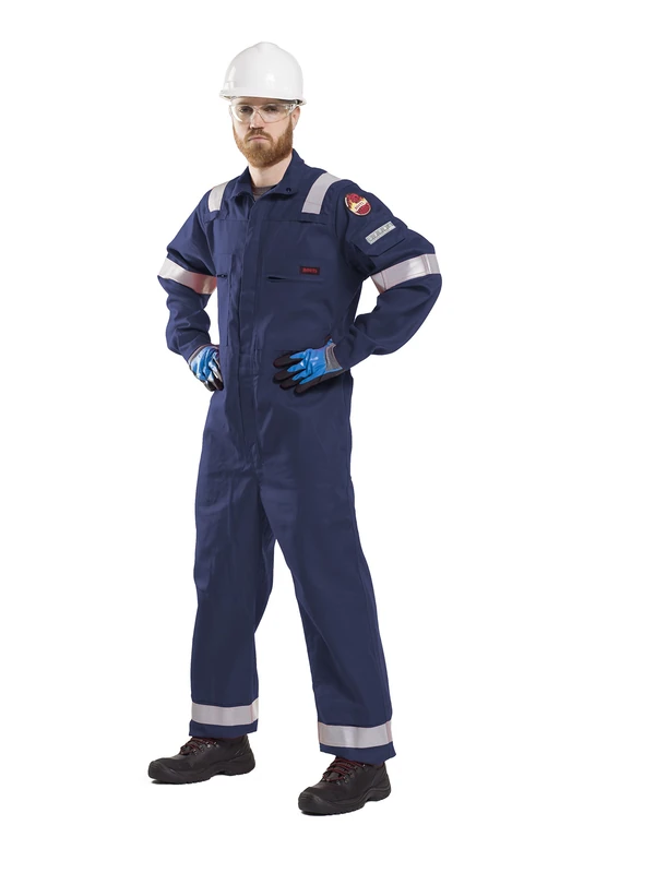 Roots Original RO23095 Flame Bus TER2 Nordic Work Overalls (48, Navy