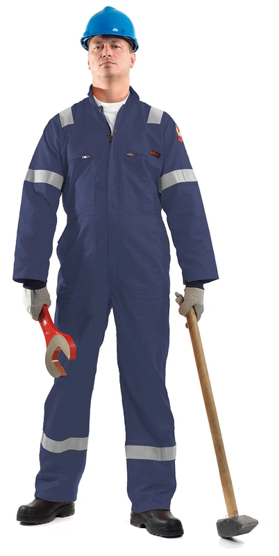 Roots Original RO18090 Flame Buster Classic Nordic Work Overalls, UK Size 20 – Navy