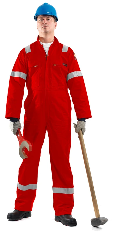 Roots Original RO18090 Flame Buster Classic Nordic Work Overalls Size 60 Red