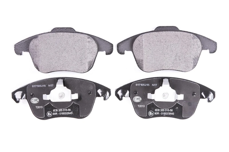 HELLA 8DB 355 015-561 Brake pad set - not prepared for wear indicator - T2013 - for e.g. CITROEN / PEUGEOT