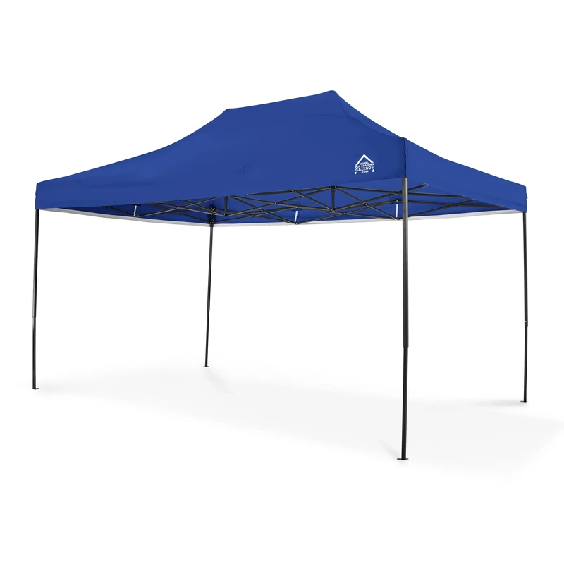 All Seasons Gazebos 3x4.5m Pop Up with Accessories | Heavy Duty, Fully Waterproof, High-Grade Materials (Royal Blue)