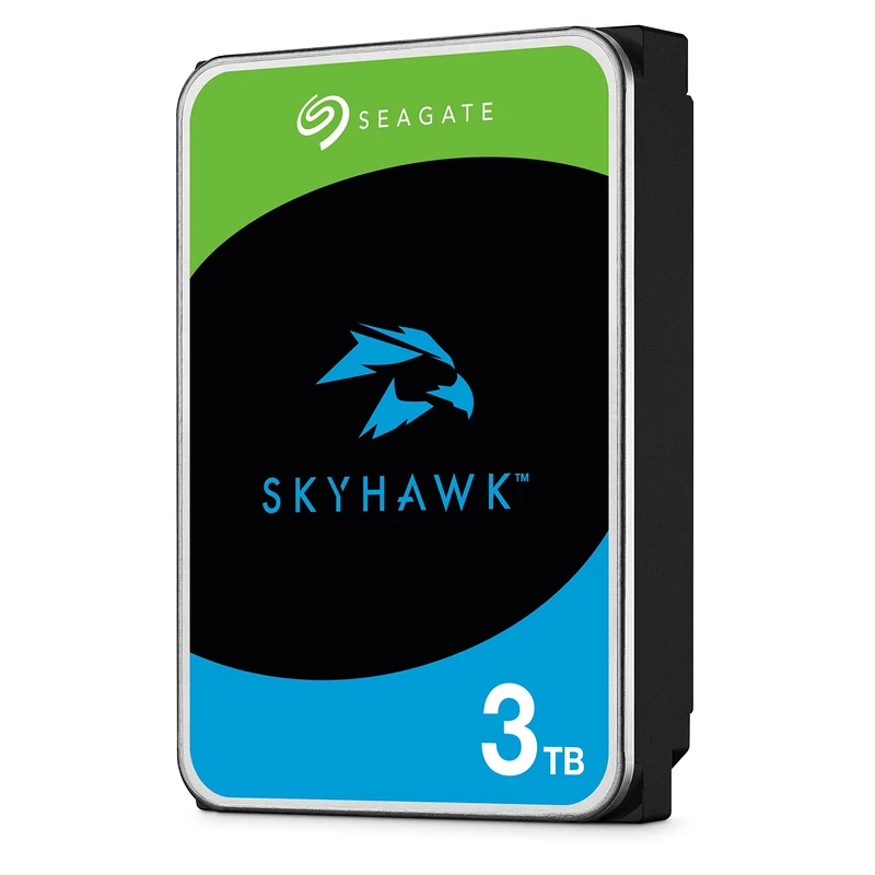 Seagate SkyHawk 3 TB Surveillance Internal Hard Drive HDD – 3.5 Inch SATA 6 Gb/s 256 MB Cache for DVR NVR Security Camera System with Drive Health Management (ST3000VX010)