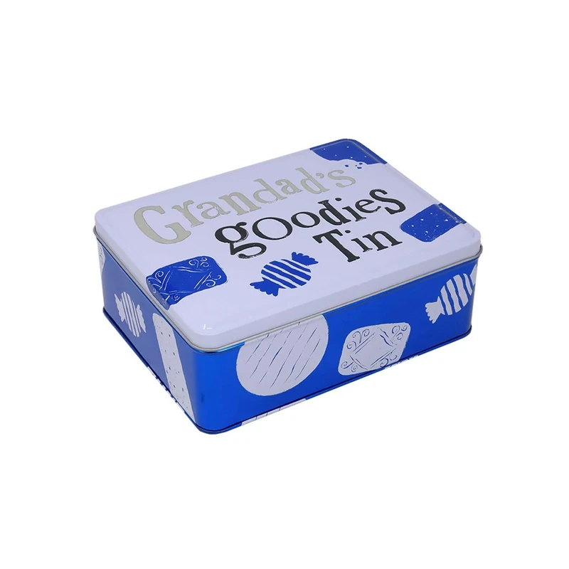 Bright Side Grandad's Goodies Tin - Biscuit & Sweet Storage - Image 1