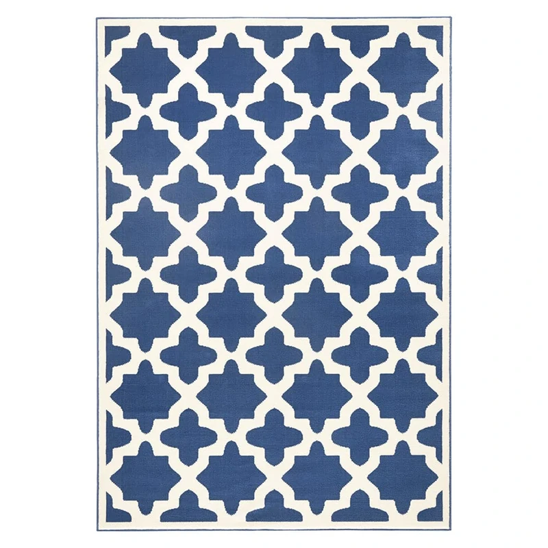 Zala Living Noble Velour Rug Short Pile, Polypropylene, Cream denim blue, 140x200 cm