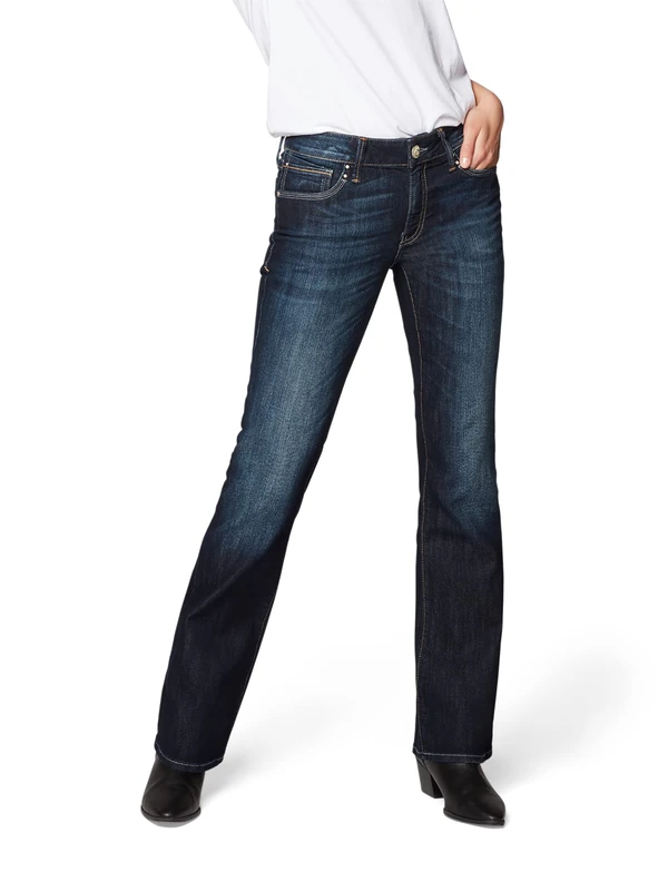 Mavi Women's Bella Bootcut Jeans, Rinse Miami Str, 30W / 34L