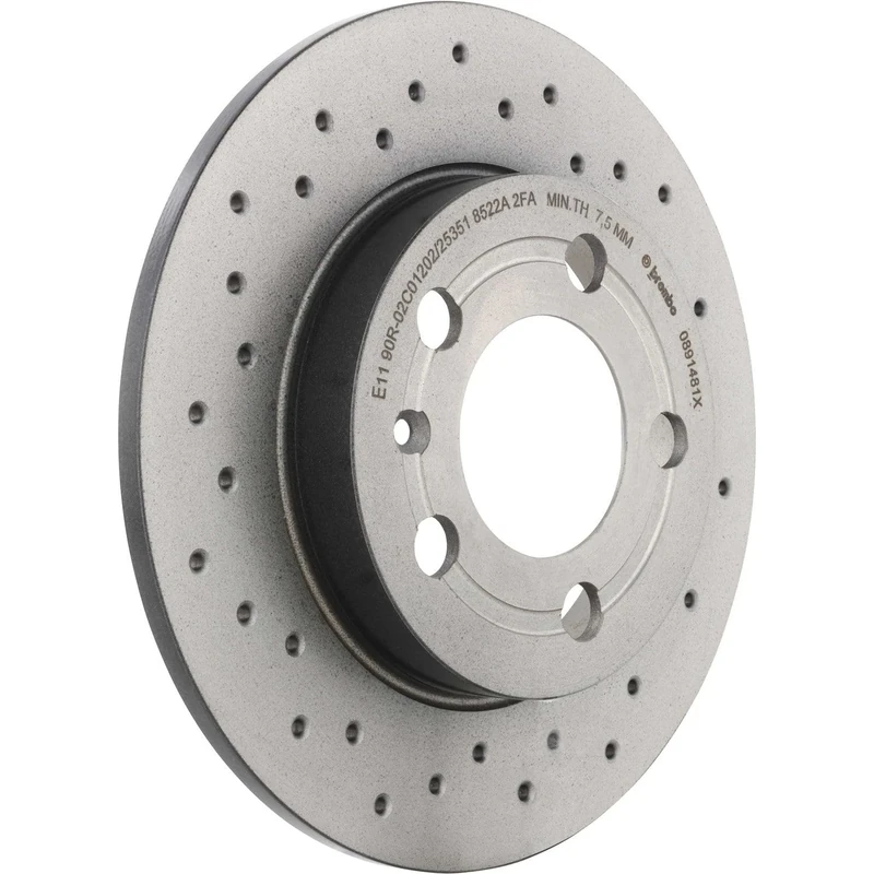 BREMBO 08.9148.1X Brake Disc Rotors