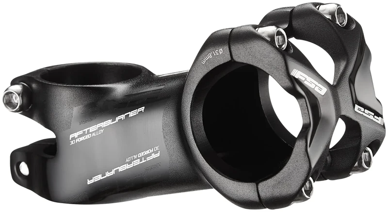 FSA Unisex Adult Afterburner Stem - Black, -12° × 90mm