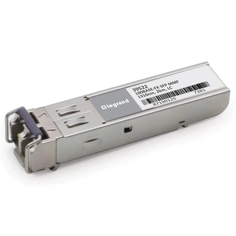C2G Cisco GLC-FE-100FX Compatible 100Base-FX SFP (mini-GBIC) Transceiver Module (Multimode, 1310nm, 2km, LC) - TAA Compliant
