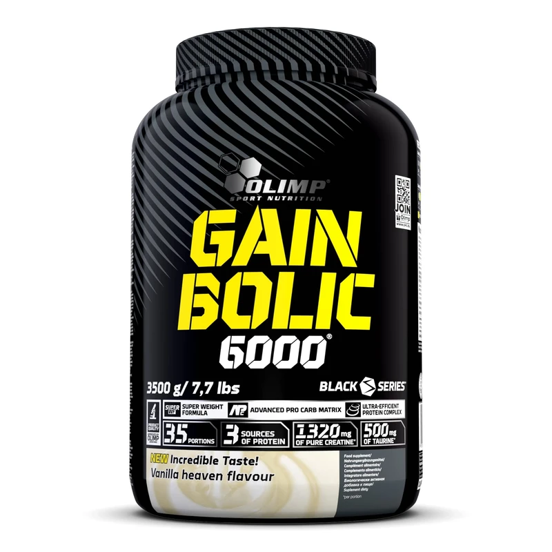 OLIMP SPORT NUTRITION Olimp Labs Gain Bolic 6000 Powder, Vanilla Flavour, 3.5 kg