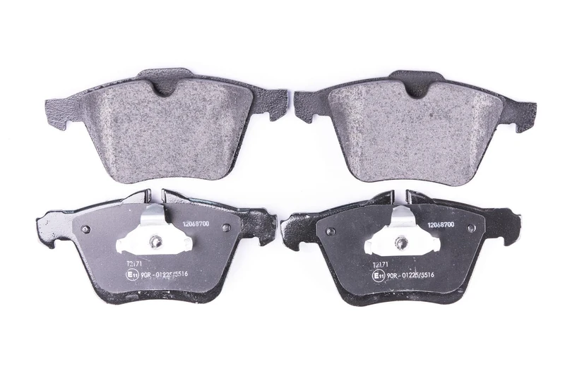 HELLA 8DB 355 016-291 Brake pad set - prepared for wear indicator - T2171 - for e.g. JAGUAR