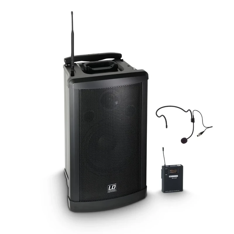 LD Systems Roadman 102 HS B5 - Portable PA Loudspeaker with Headset