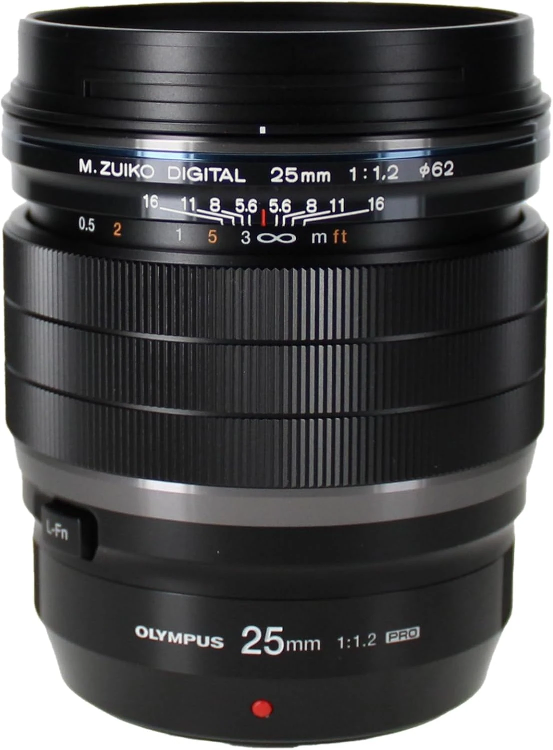 Olympus V311080BU000 M. Zuiko Digital ED 25 mm 1:1.2 Pro Lens, Suitable for All MFT Cameras ( OM-D & PEN Models, Panasonic G-Series), Black