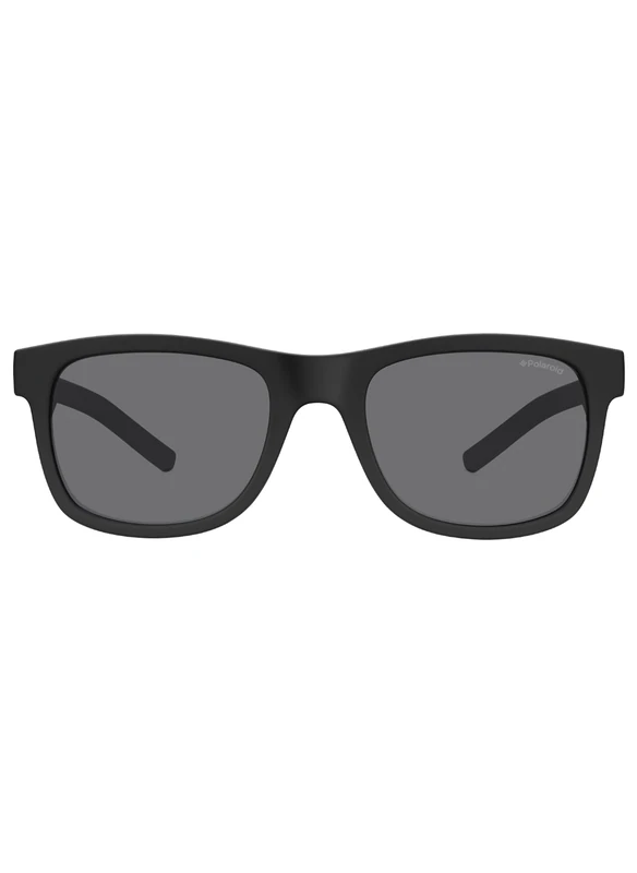 Polaroid Kids Pld 8020/s YYV/Y2 BLACK RUBBER Sunglasses Baby Girls Polycarbonate, Standard, 46