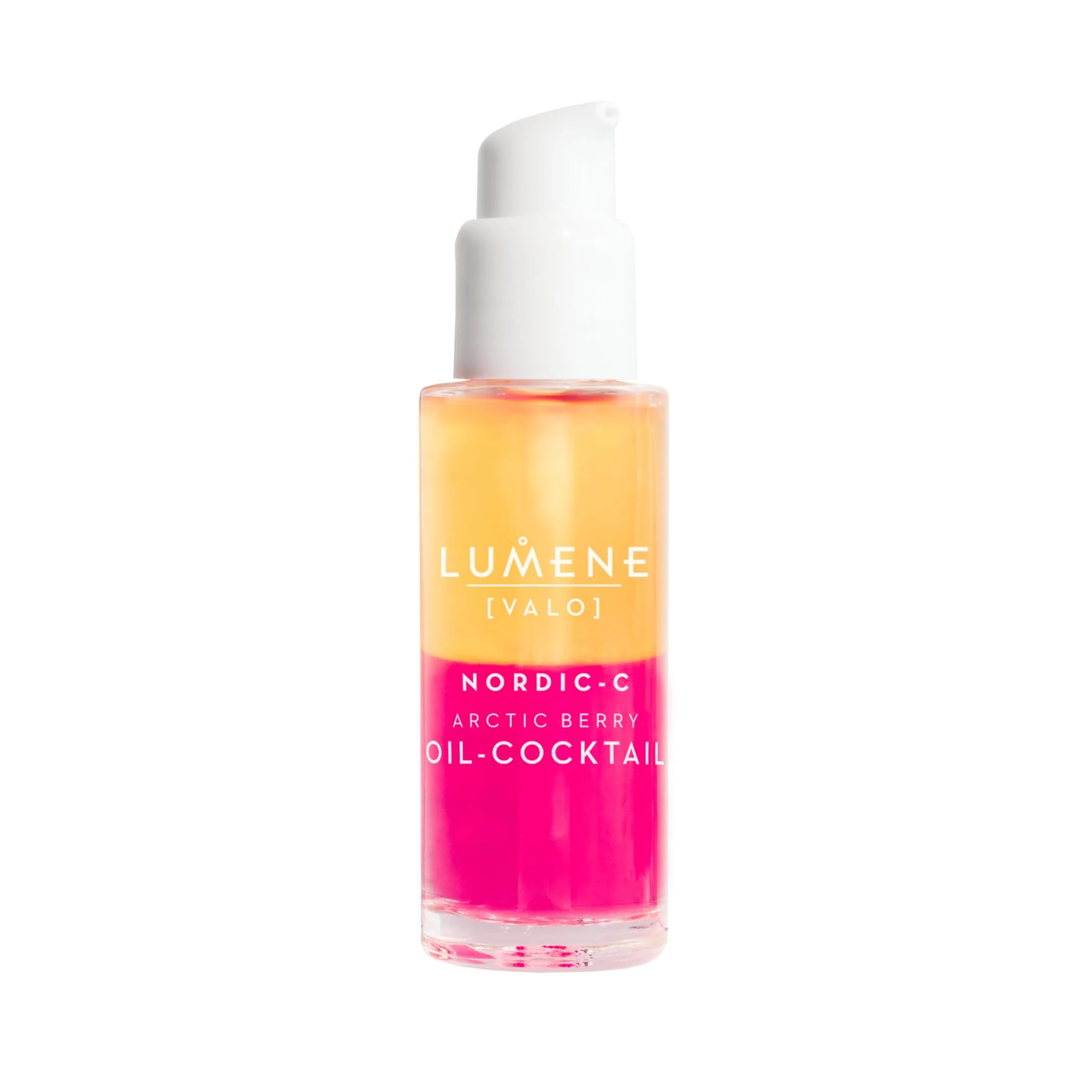 LUMENE Nordic-C [VALO] Arctic Berry Oil-Cocktail Serum | Antioxidant-Rich Hydration | Vitamin C, Vitamin E & Hyaluronic Acid | Replenishes & Plumps Dry Skin | For Radiant, Smooth Skin | Vegan | 30 ml