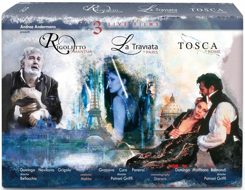 Verdi: La Traviata / Rigoletto / Tosca [Blu-ray]