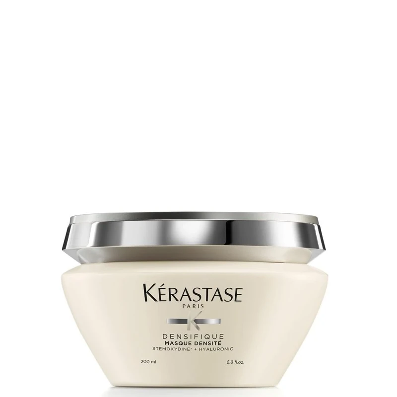 Kérastase Densifique Femme, Thickening & Volumising Hair Mask, For Fine & Limp Hair, With Hyaluronic Acid, Gluco Peptide & Ceramides, Masque Densité, 200ml