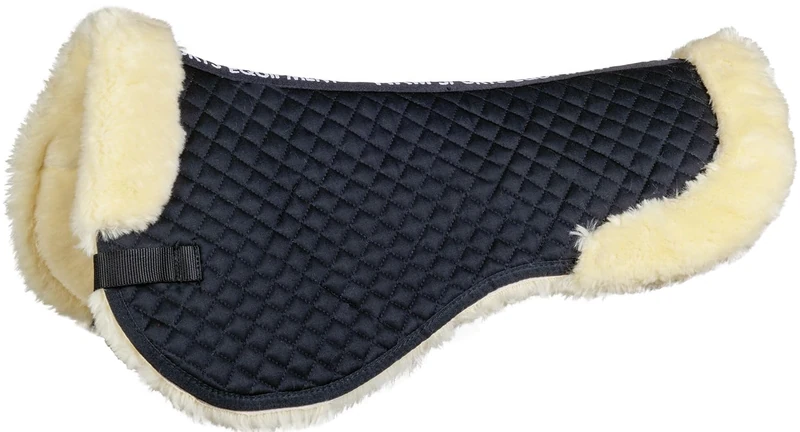 HKM Lammfell Equestrian Saddles Natur One Size