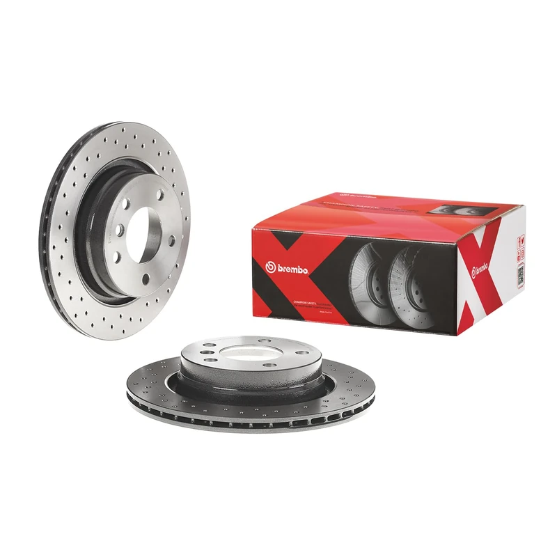 BREMBO 09.7702.1X Brake Disc Rotors - Image 1