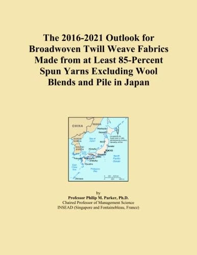 The 2016-2021 Outlook for Broadwoven Twill Weave Fabrics Made from at Least 85-Percent Spun Yarns Excluding Wool Blends and Pile in Japan