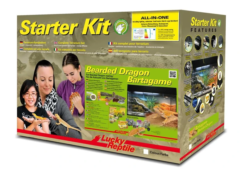 Lucky Reptile SK80BD B Bearded Dragon Starter Kit, 80 cm