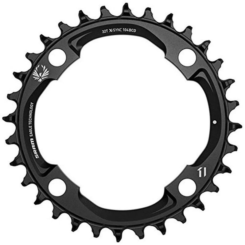 SRAM CRING X-SYNC EAGLE 38T 104 BLK