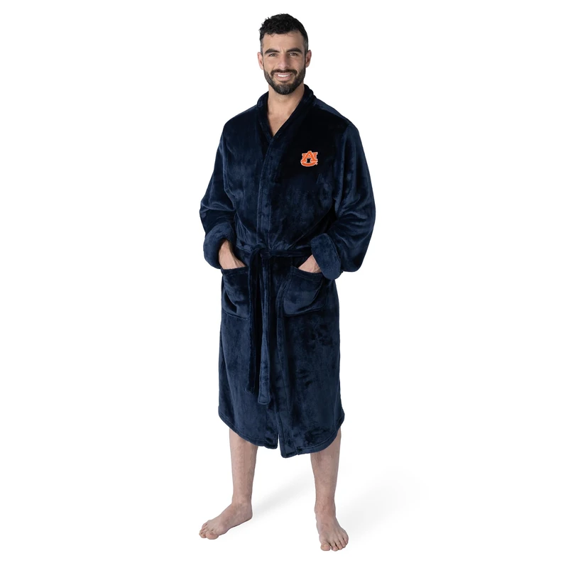 Northwest NCAA Auburn Tigers Silk Touch Bath Robe, Large/X-Large, Team Colors