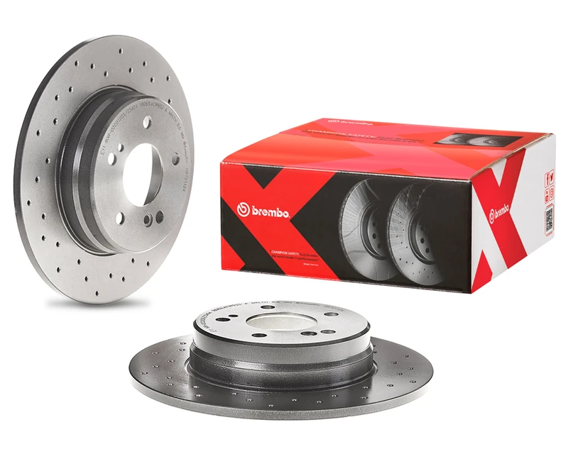 BREMBO 08.7211.2X Brake Disc Rotors