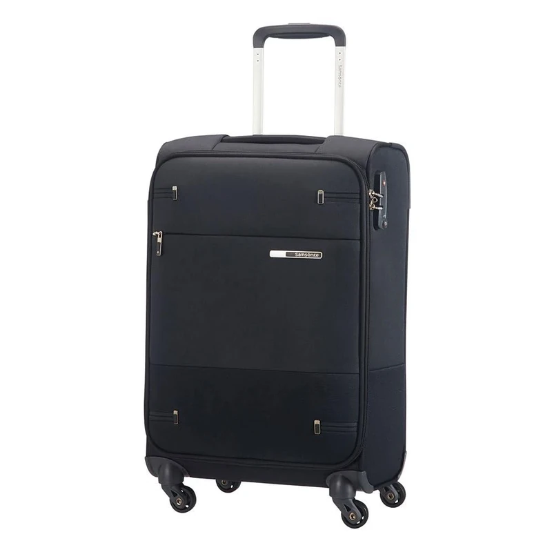 Samsonite Base Boost - Spinner S (Length: 35 cm) Hand Luggage, 55 cm, 35 Litre, Black