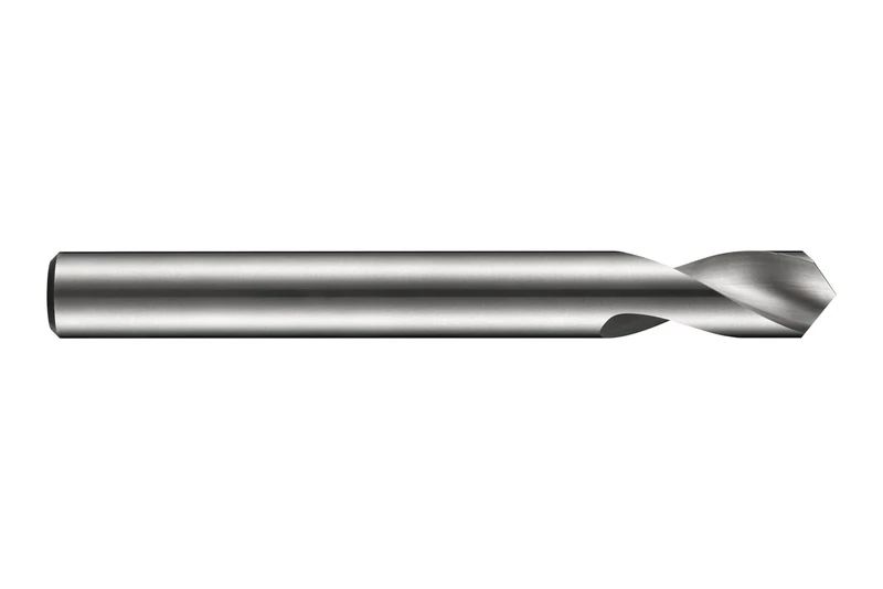 Dormer R12212.0 Series R122 Carbide 120° Short Spotting Drill Bit, Bright Finish, 12.00 mm x 102 mm