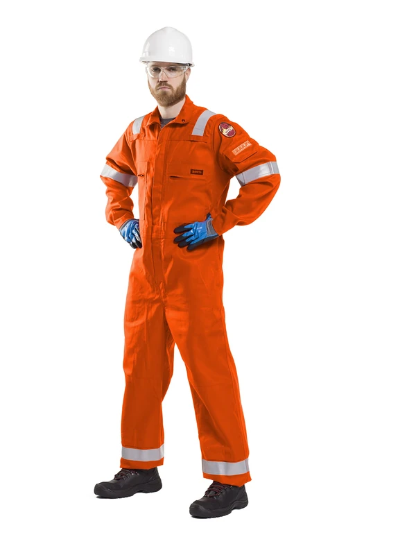 Roots Original RO23095 Flame Bus TER2 Nordic Work Overalls Orange – Size: 66