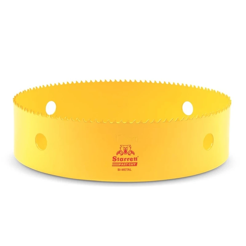 Starrett HSS Bi-Metal Fast Cut Hole Saw - 177mm - For Metal, Wood, Plastics