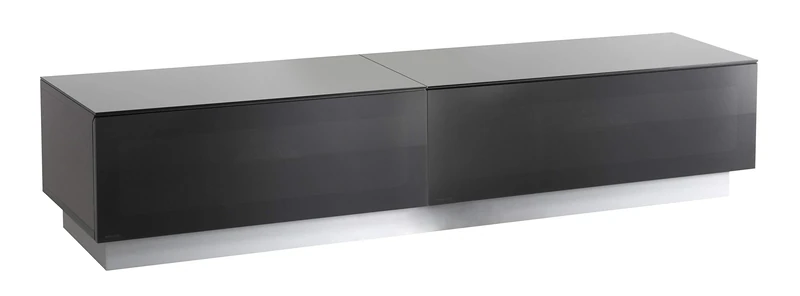 Alphason Element TV Cabinet, Black, 1700mm
