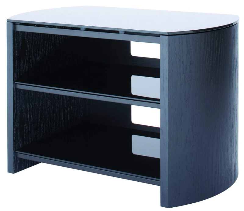 Alphason Finewoods TV Stand 750 - Black Oak