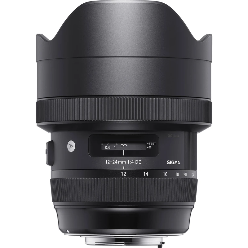 Sigma 205954 12-24 mm F4 DG HSM Art Canon Mount Lens - Black
