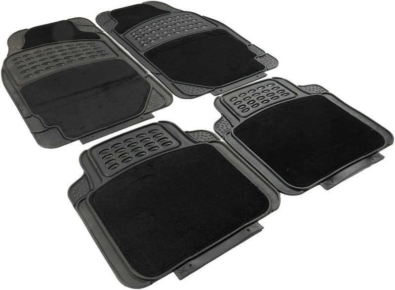 START Rubber Rug/Carpet 4 Universal Parts Auto Interior Coating