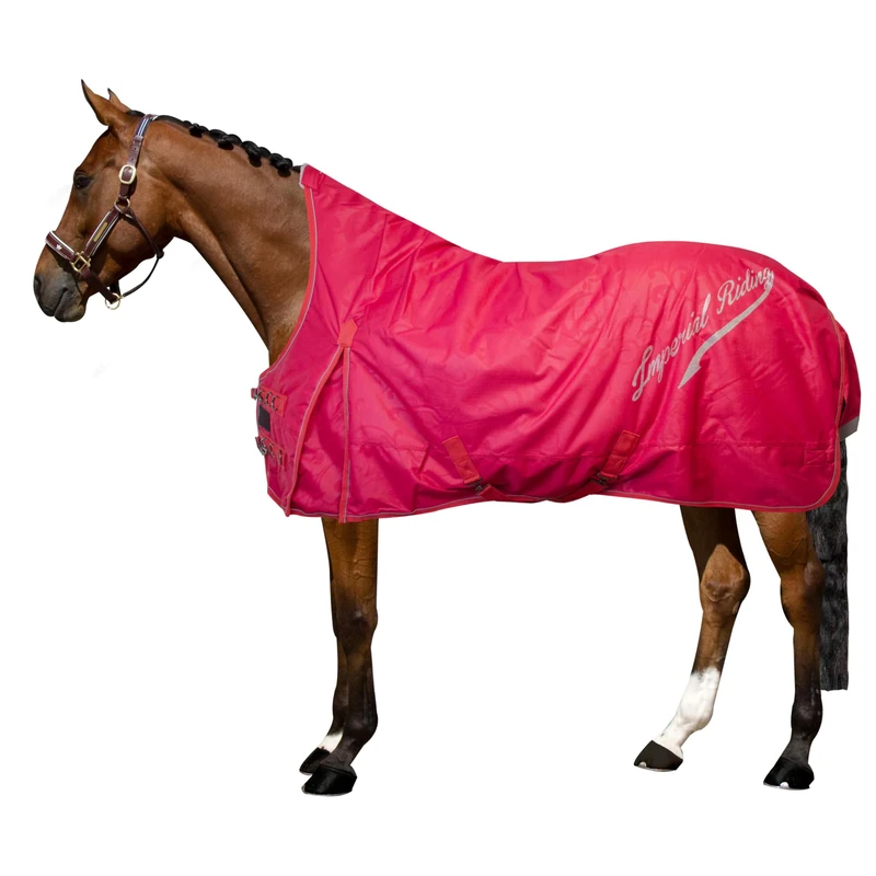 Imperial Riding IRHSuper-Dry Outdoor Blanket, 100 g, Red, 165