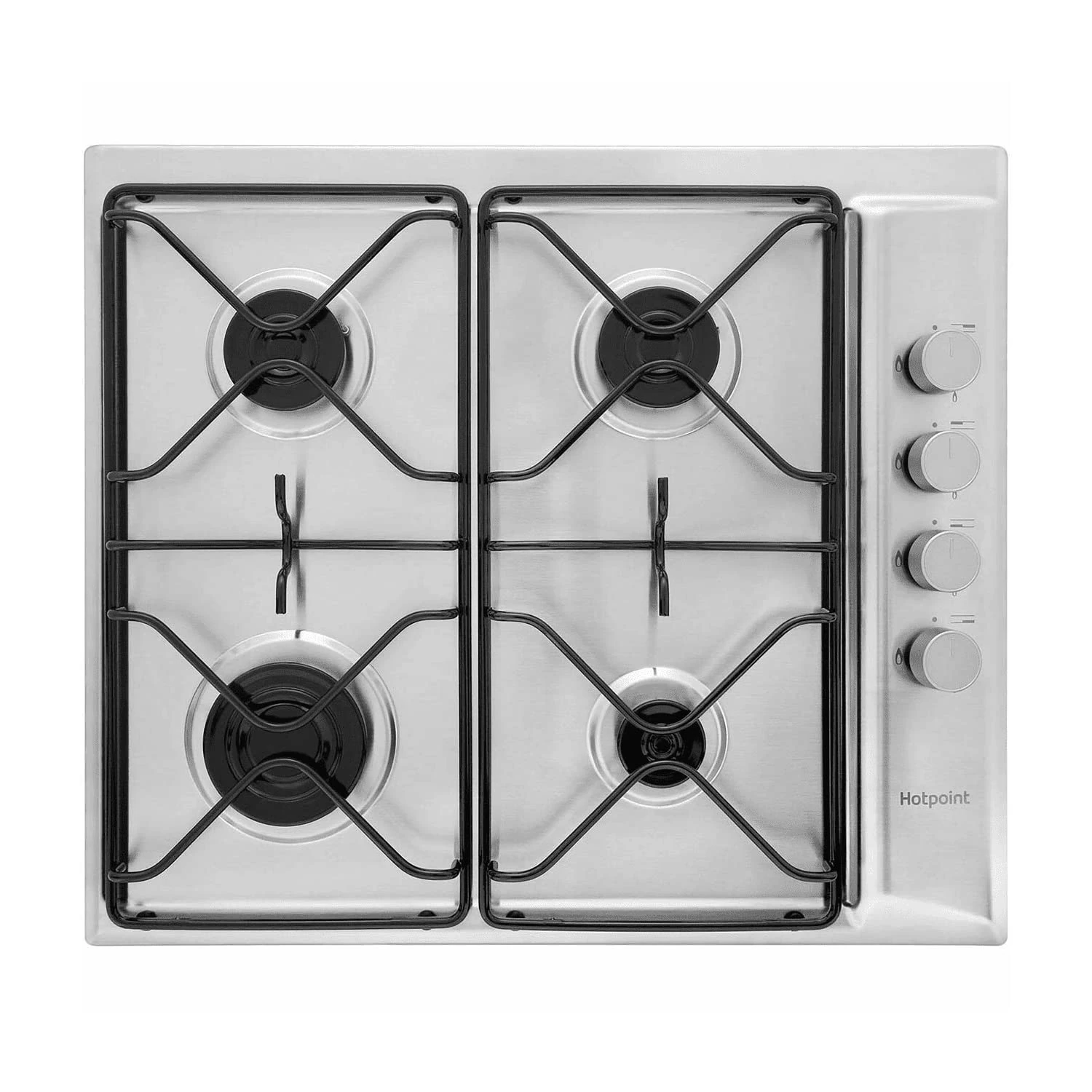 Hotpoint Gas PAN 642 IX/H Hob - Stainless Steel