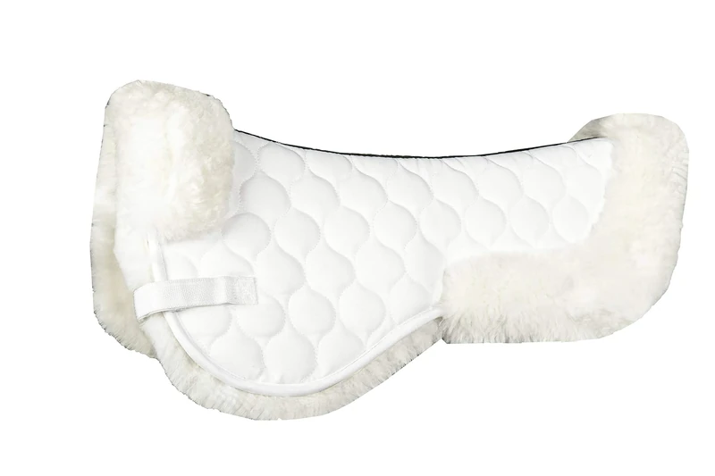 HKM Sattelkissen Equestrian Saddles Weiß/Weiß One Size
