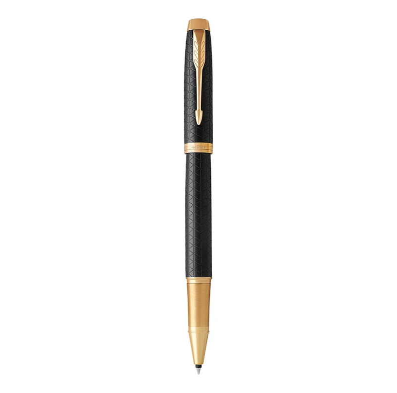 Parker IM Rollerball Pen | Premium Black | Fine Point Black Ink | Gift Box