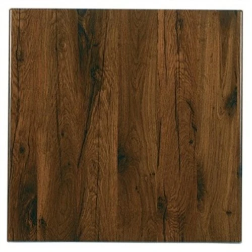 Werzalit plus GR515 Square Table Top, 800 mm x 800 mm Dimension, Antique Oak - Image 1