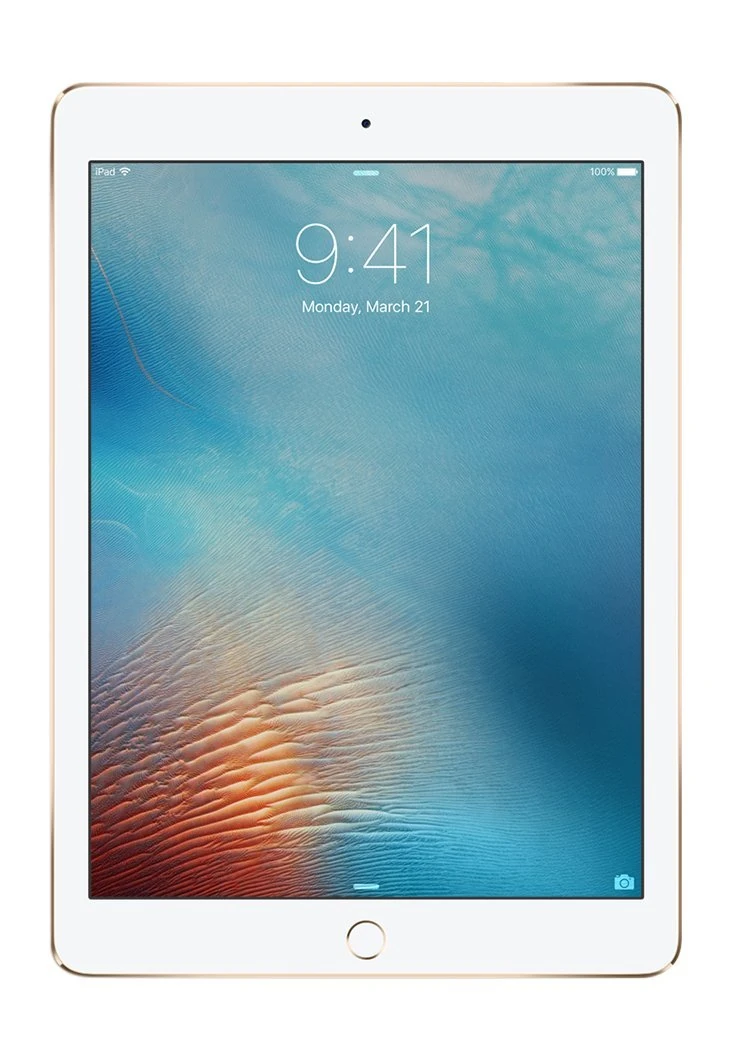 Apple iPad Pro 9.7 WiFi 128GB Gold (Renewed)