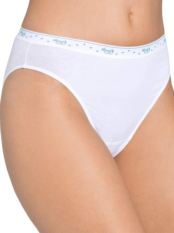 Sloggi Womens 100 Tai 3 Pack size 16 in White