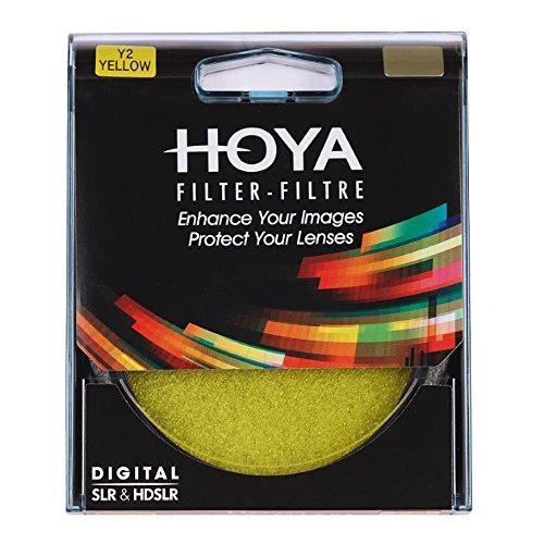 Hoya 55 mm HMC Y2 Round Filter - Yellow